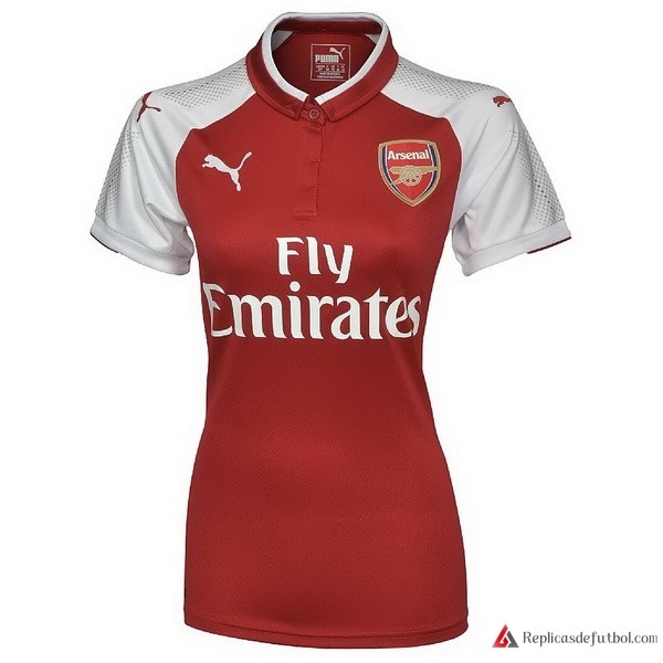 Camiseta Arsenal Mujer Primera equipación 2017-2018